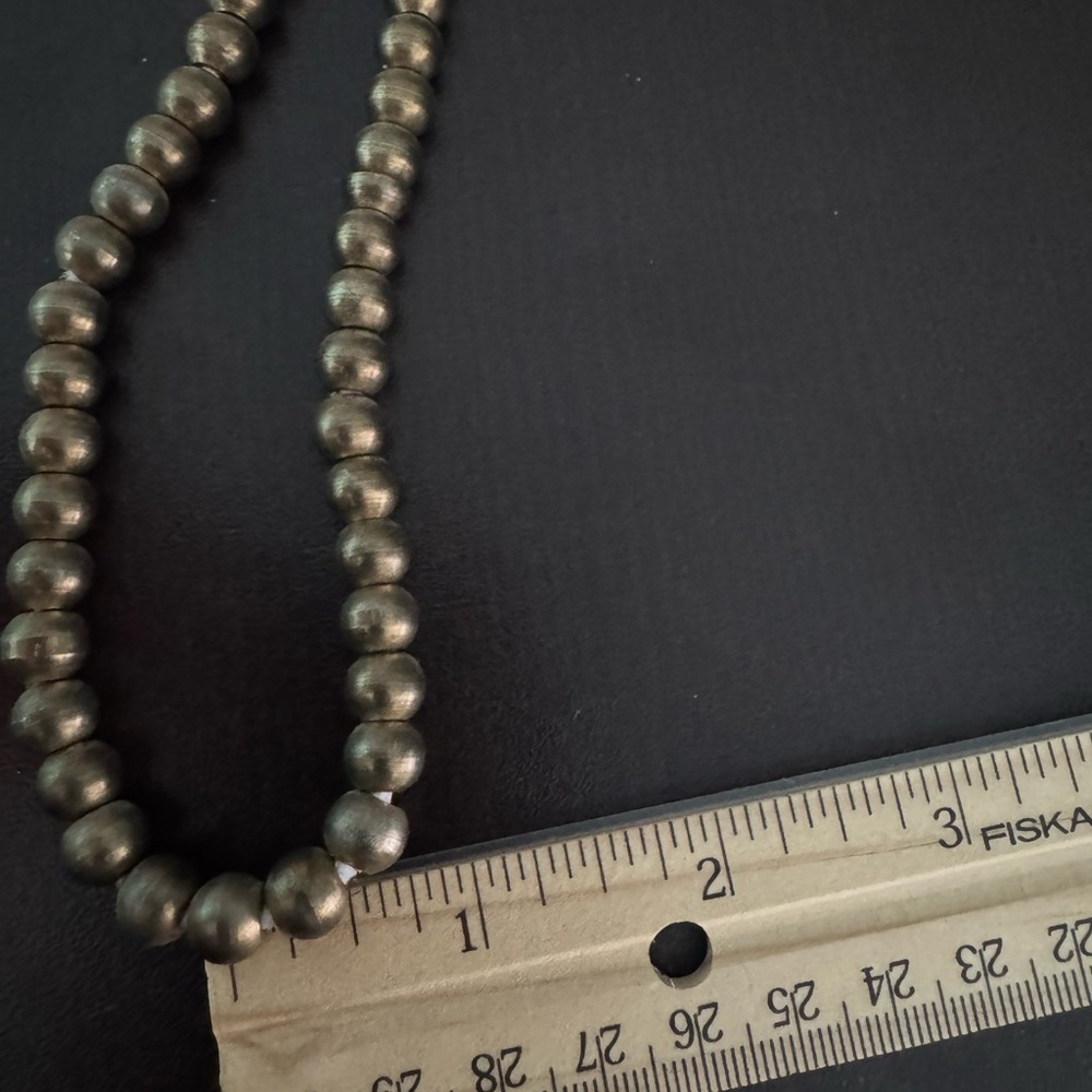 Elegant BRASS BEADS Necklace